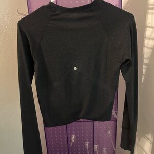 Calia dark grey top seamless